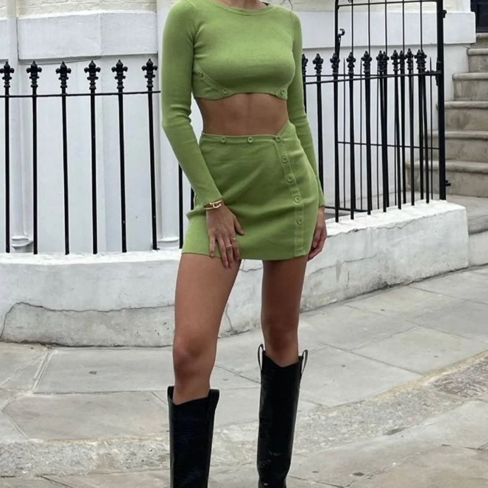 Princess Polly Mia Green Set